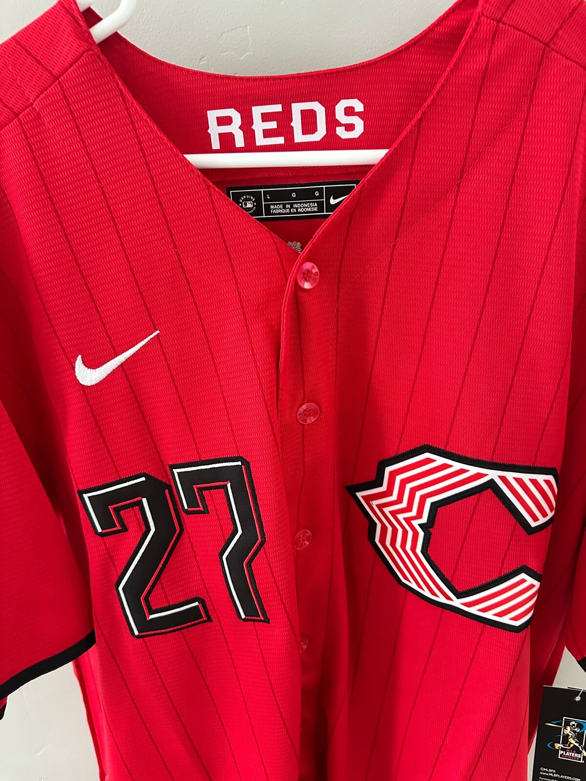 Sal Stewart Cincinnati Reds Nike City Connect Jersey – New with Tags.