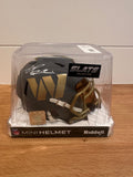 Brian Robinson Jr. Signed Commanders Slate Mini Helmet – Beckett Witnessed