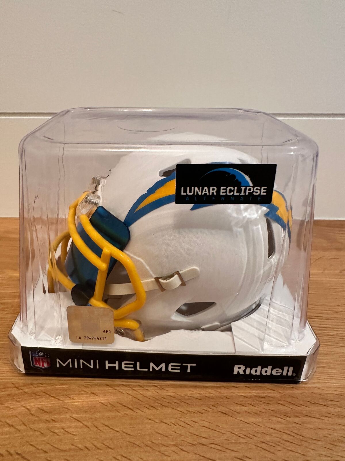 Austin Ekeler Signed Chargers Lunar Eclipse Mini Helmet — Beckett Witness COA
