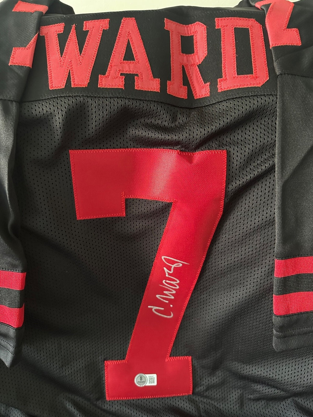 Charvarius Ward Signed San Francisco 49ers #7 Jersey – Beckett Authenticated