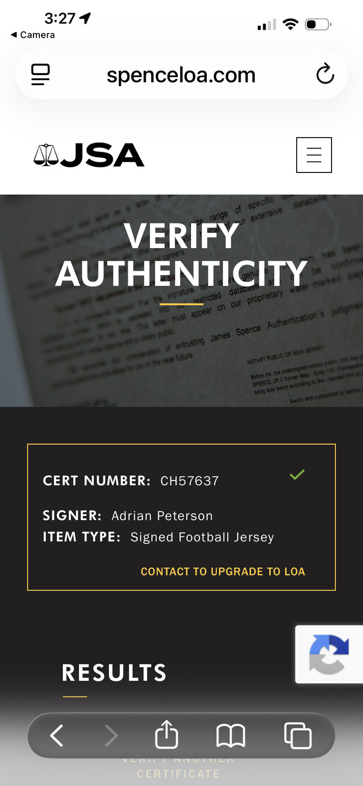 Adrian Peterson Autographed Minnesota Vikings Mitchell & Ness #28 Jersey – JSA