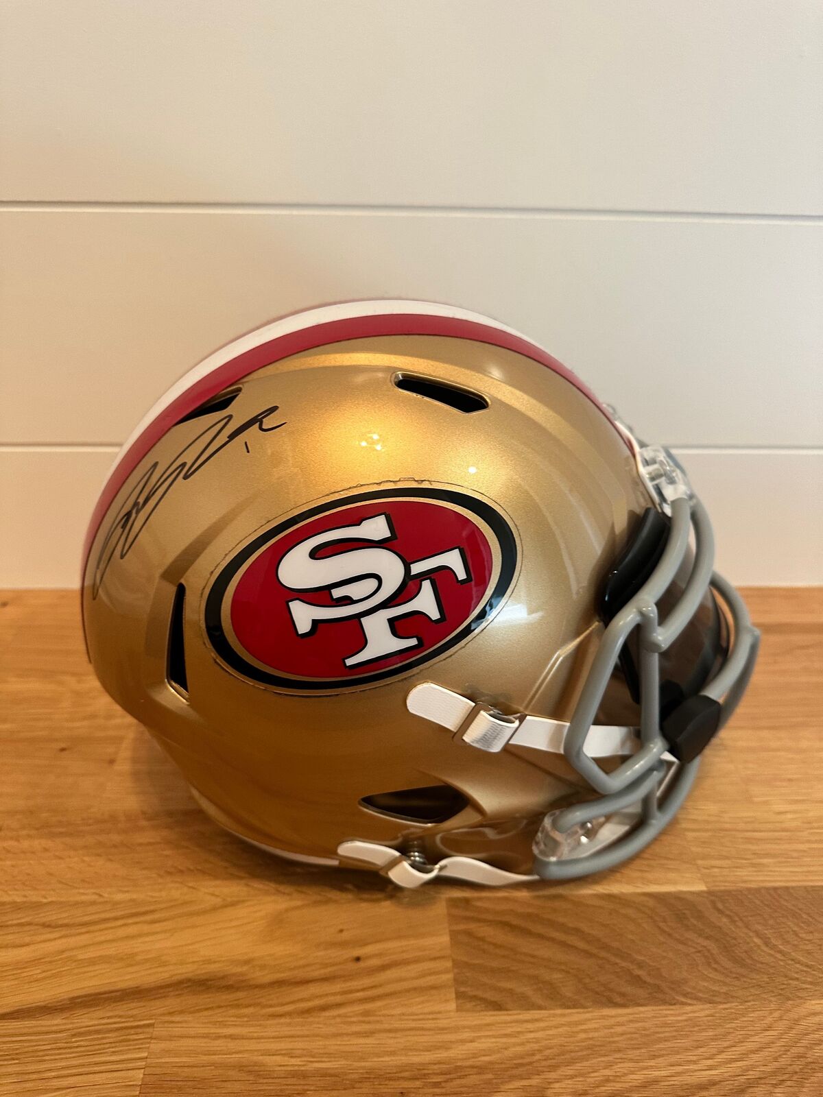 Ricky Pearsall Signed San Francisco 49ers Full Size Speed Replica Helmet –