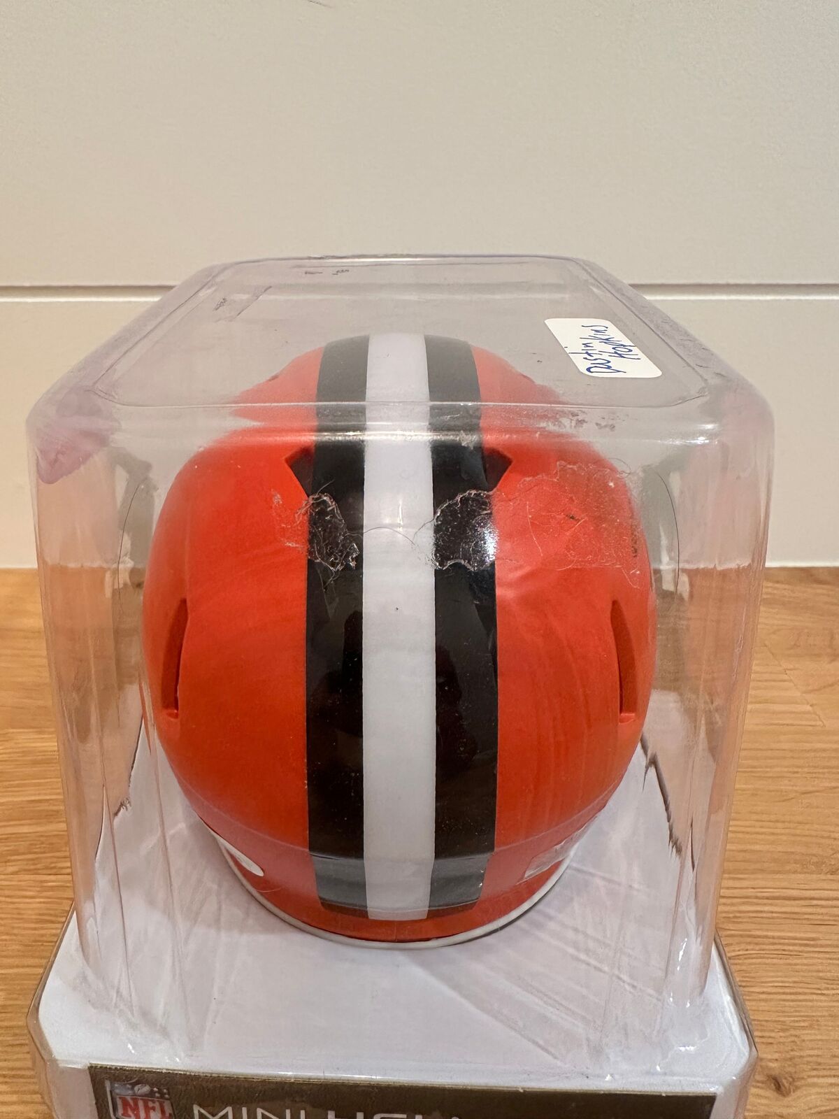 Dustin Hopkins Signed Cleveland Browns Speed Mini Helmet — JSA COA