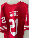Frank Gore Signed 49ers Jersey #21 – Beckett Witness Authenticated