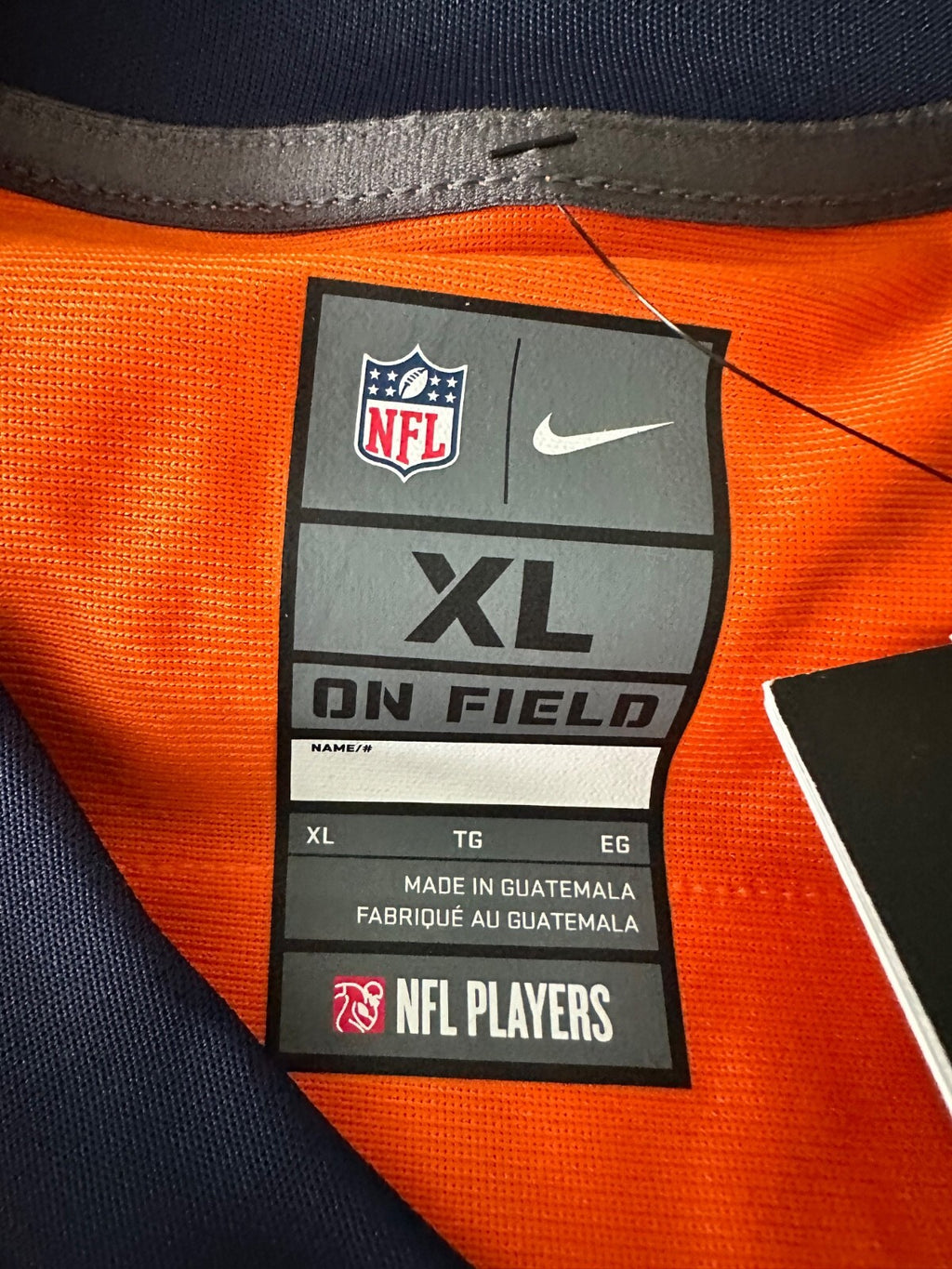 Russell Wilson #3 Denver Broncos Nike On-Field Jersey XL – New With Tags