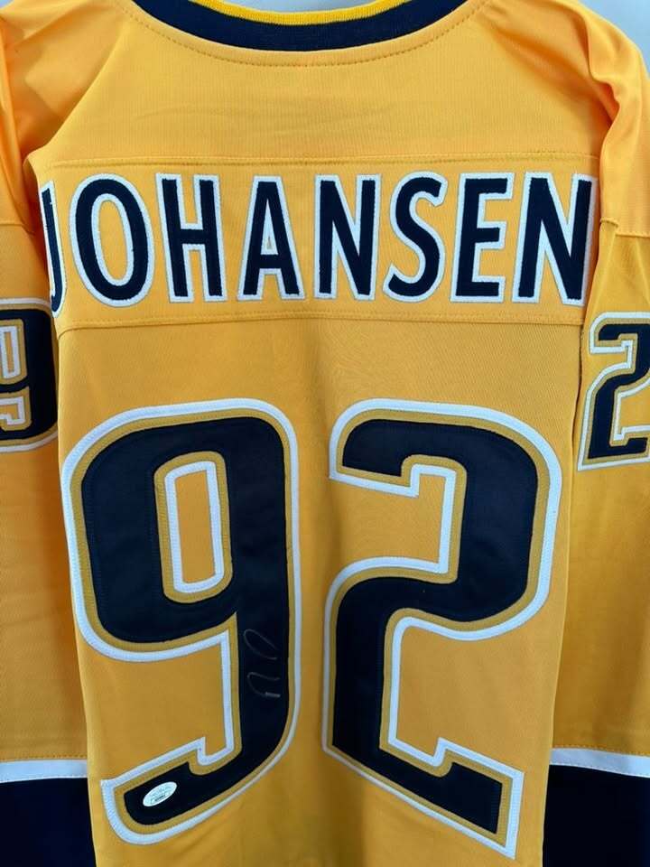 Ryan Johansen Signed Nashville Predators Jersey – JSA Authenticated
