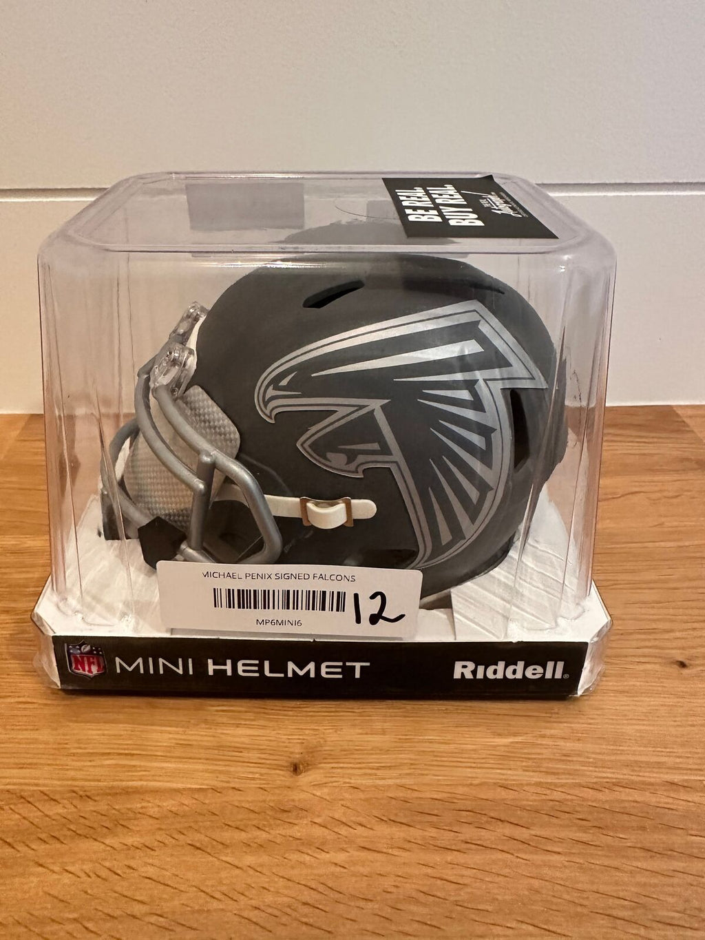 Michael Penix Jr. Signed Atlanta Falcons Mini Helmet – Beckett Authenticated